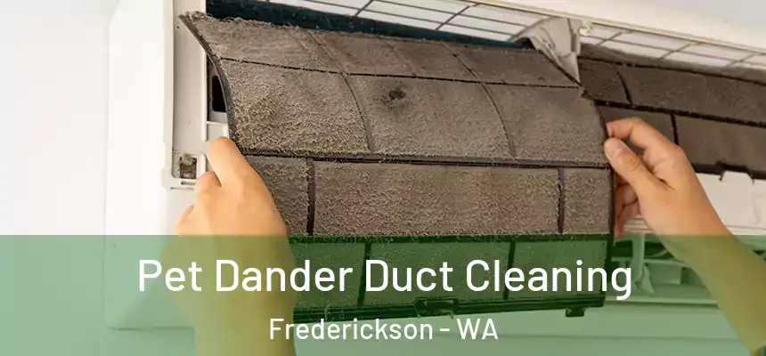 Pet Dander Duct Cleaning Frederickson - WA